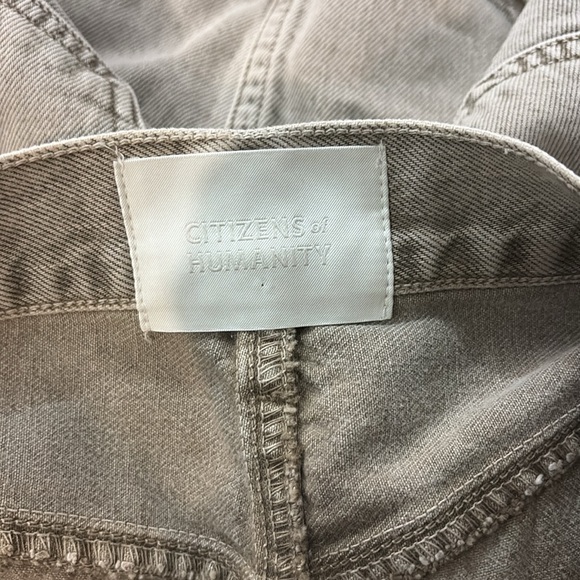 Citizens Of Humanity Beatnik Denim Miniskirt Ponytail 25 Mini Party Lounge Club - Picture 2 of 12